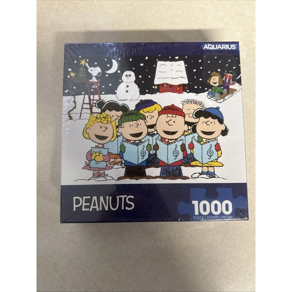 Peanuts Christmas 1000 Piece Jigsaw Puzzle (2025, Aquarius)